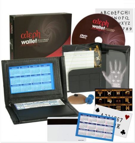 Aleph Wallet (Cartera
de cuero y DVD) - Vernet Magic - DVD